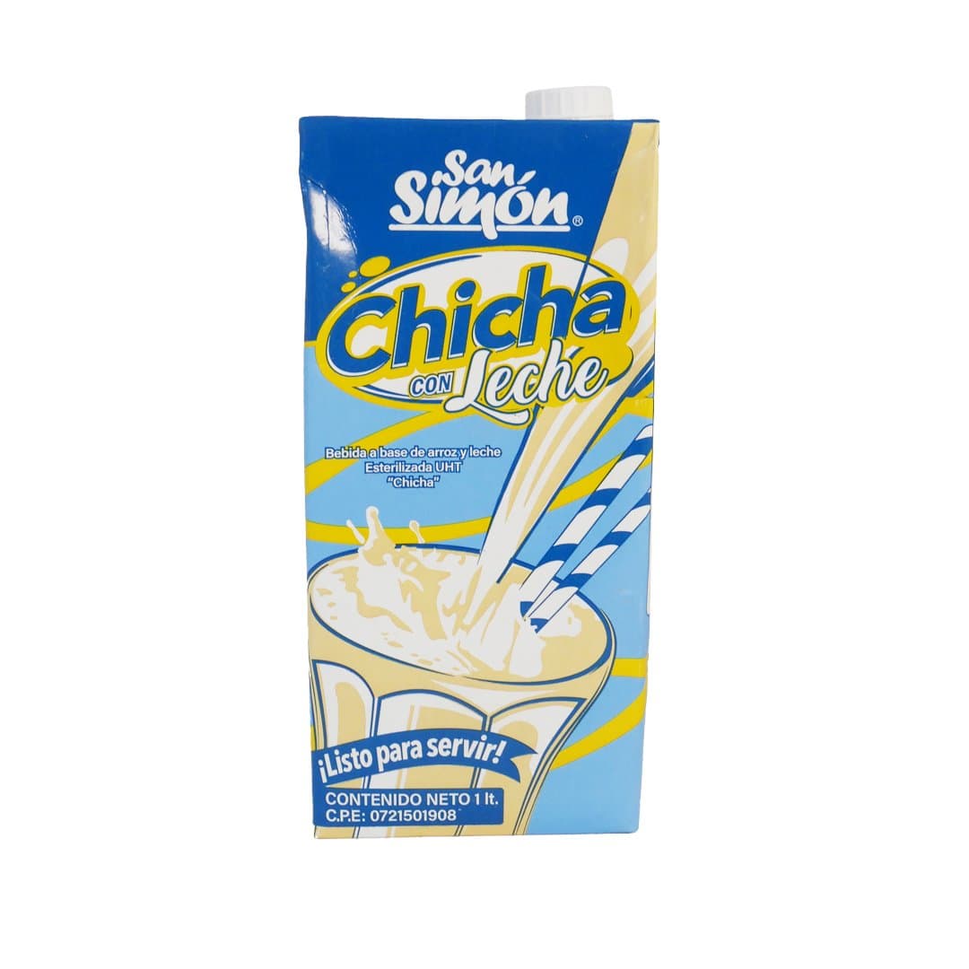 CHICHA CON LECHE UHT SAN SIMON 1LT foto