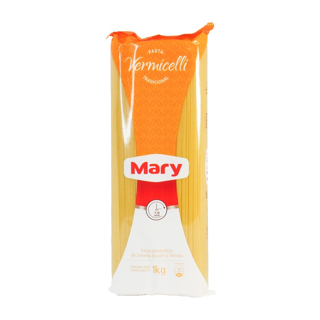 PASTA LARGA TRADICIONAL VERMICELLI MARY 1KG foto