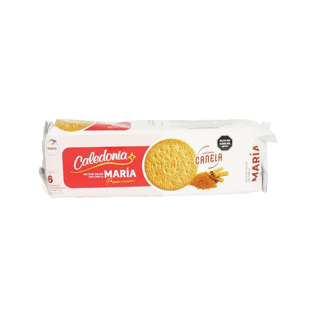 GALLETA MARIA CON CANELA CALEDONIA 150GR foto