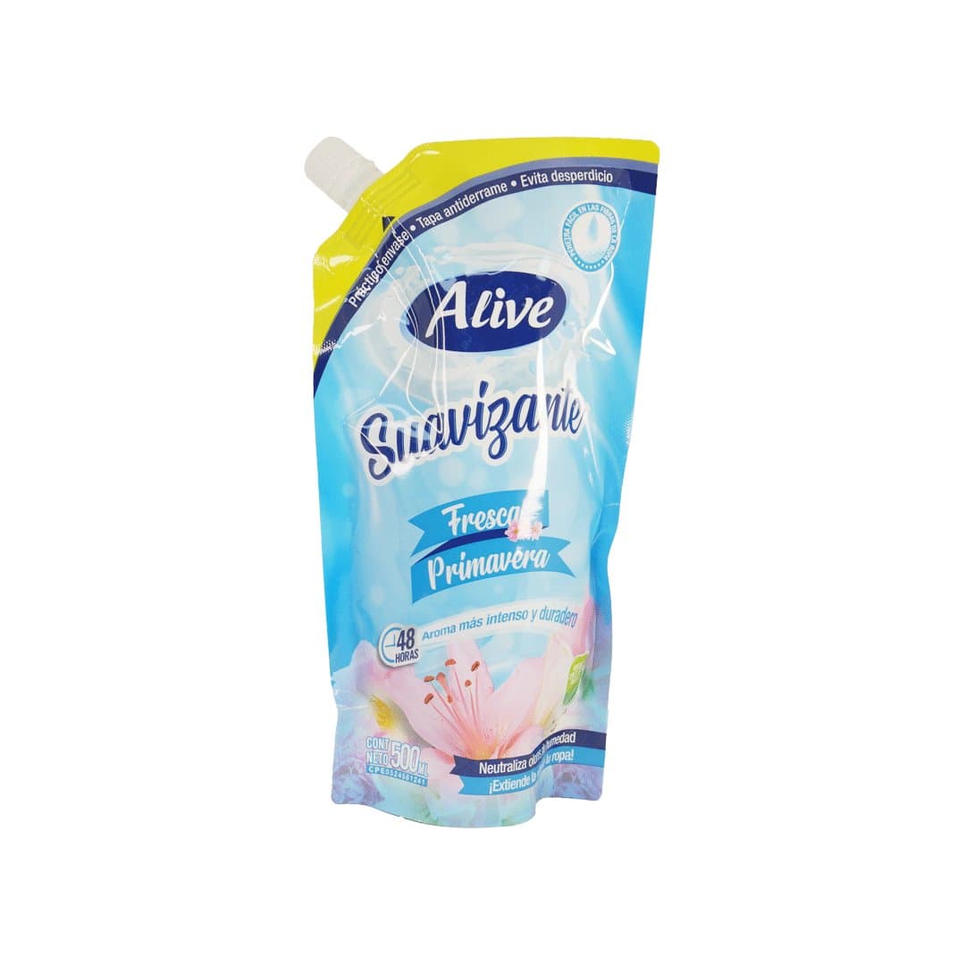 SUAVIZANTE FRESCA PRIMAVERA ALIVE 500ML foto
