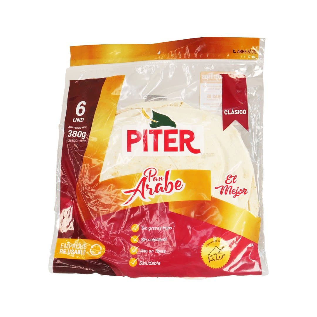 PAN ARABE PITER 380GR foto