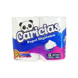 PAPEL HIG CARICIAS 400 HOJAS foto