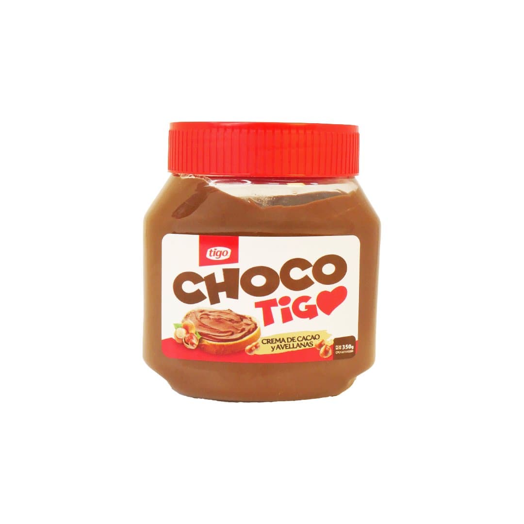 CHOCOLATE CON AVELLANAS CHOCOTIGO 350GR foto