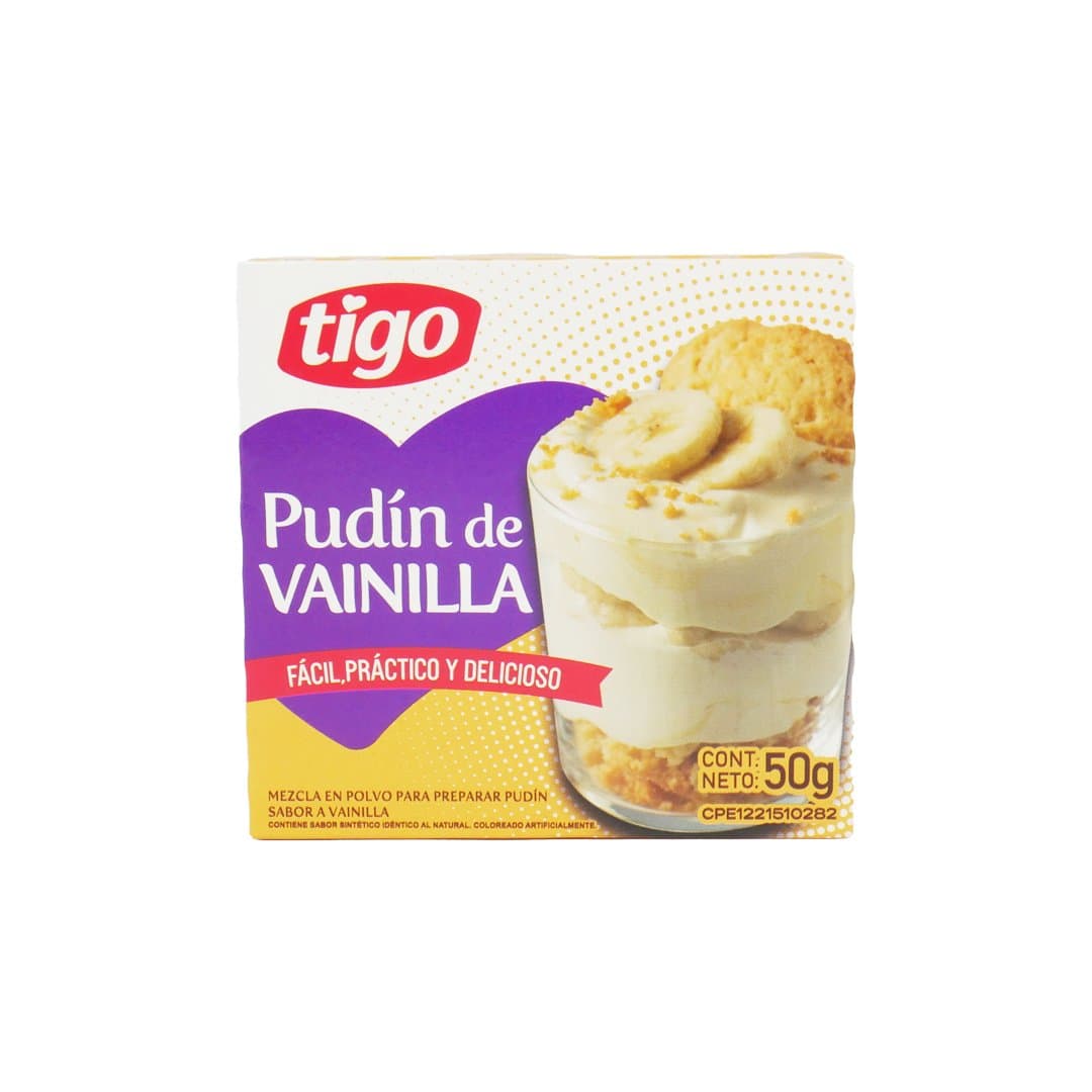 PUDIN DE VAINILLA TIGO 50GR foto