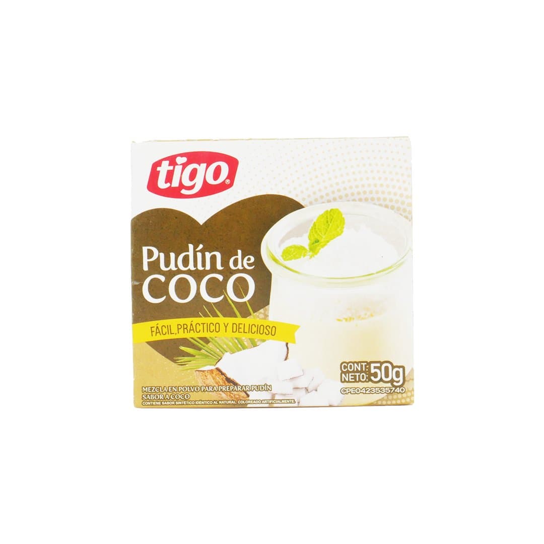 PUDIN DE COCO TIGO 50 GR foto