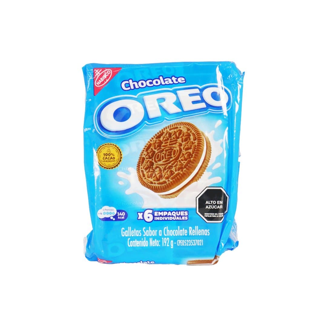GALLETA DE CHOCOLATE OREO 192GR foto
