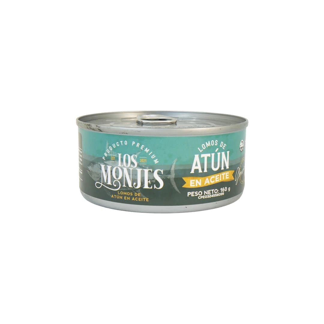 LOMO DE ATUN EN ACEITE LOS MONJES 160GR foto