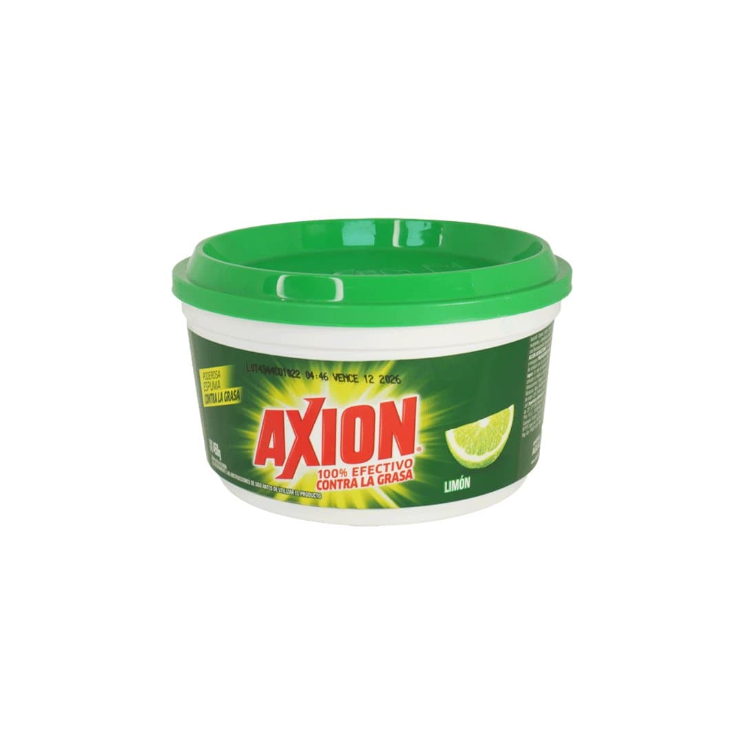 LAVAPLATO EN CREMA LIMON AXION 450GR foto