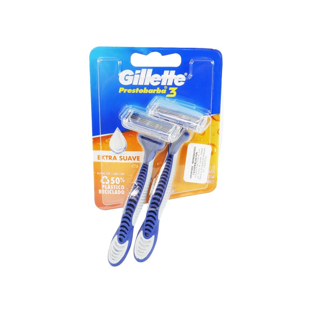 AFEITADORAS CONFORTGEL GILLETTE 3HOJX2UND foto