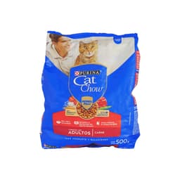 CAT CHOW ADULTO CARNE PREBIOTICO 500GR foto