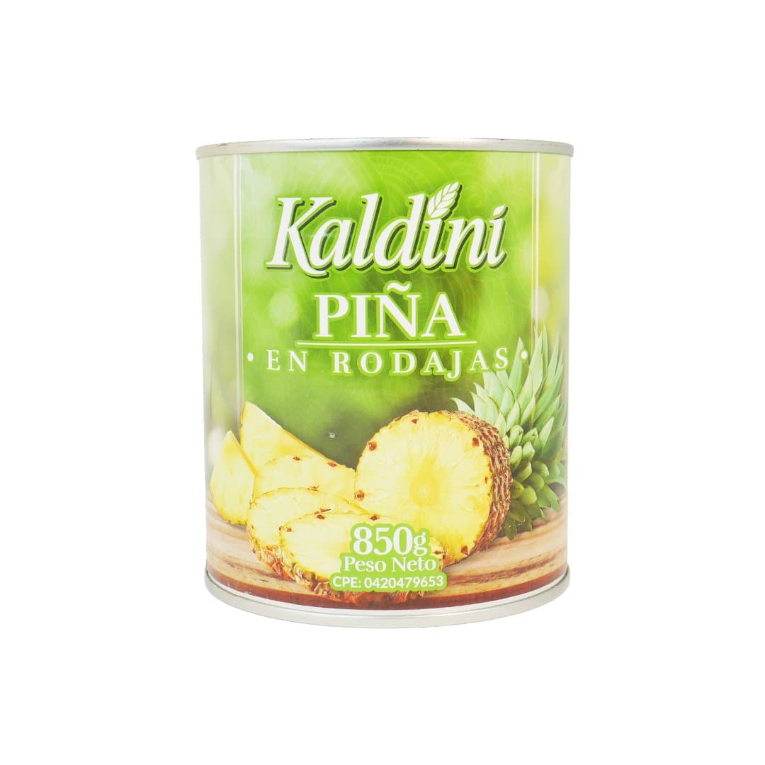 PIÑA EN RODAJAS KALDINI 850GR foto